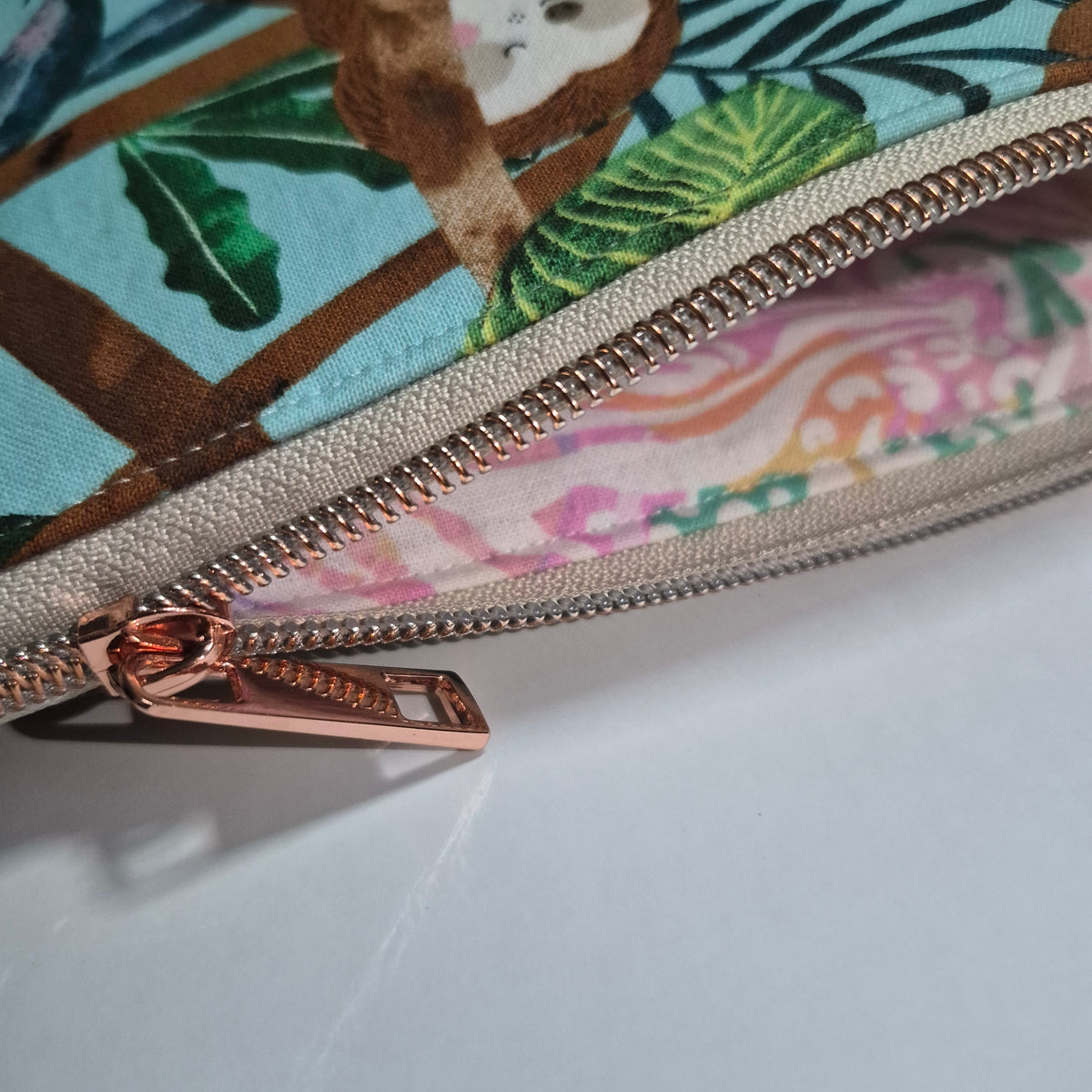 Snuggle Sloth Gusset Pouch