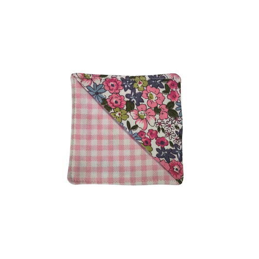 Allie Fabric Corner Bookmark - Pink