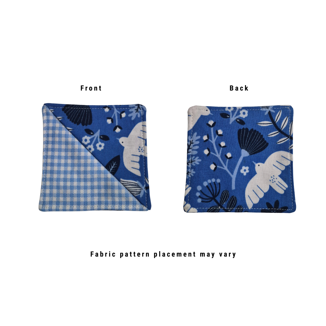 Birds in Flight Fabric Corner Bookmark