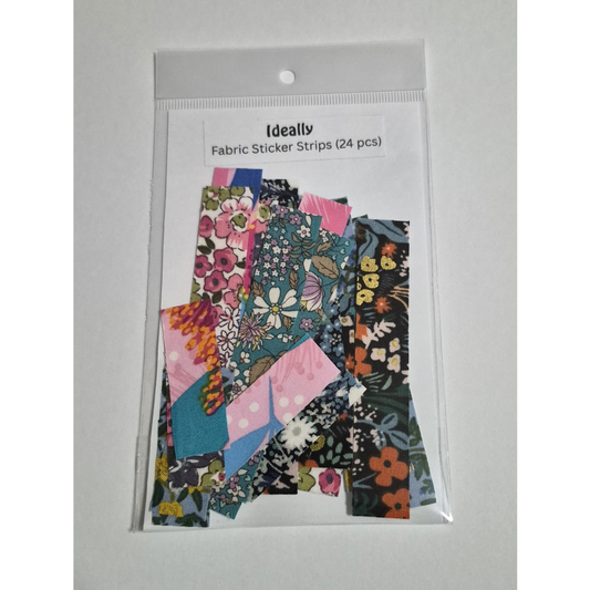 Fabric Sticker Strips Set 02 — 24 pcs