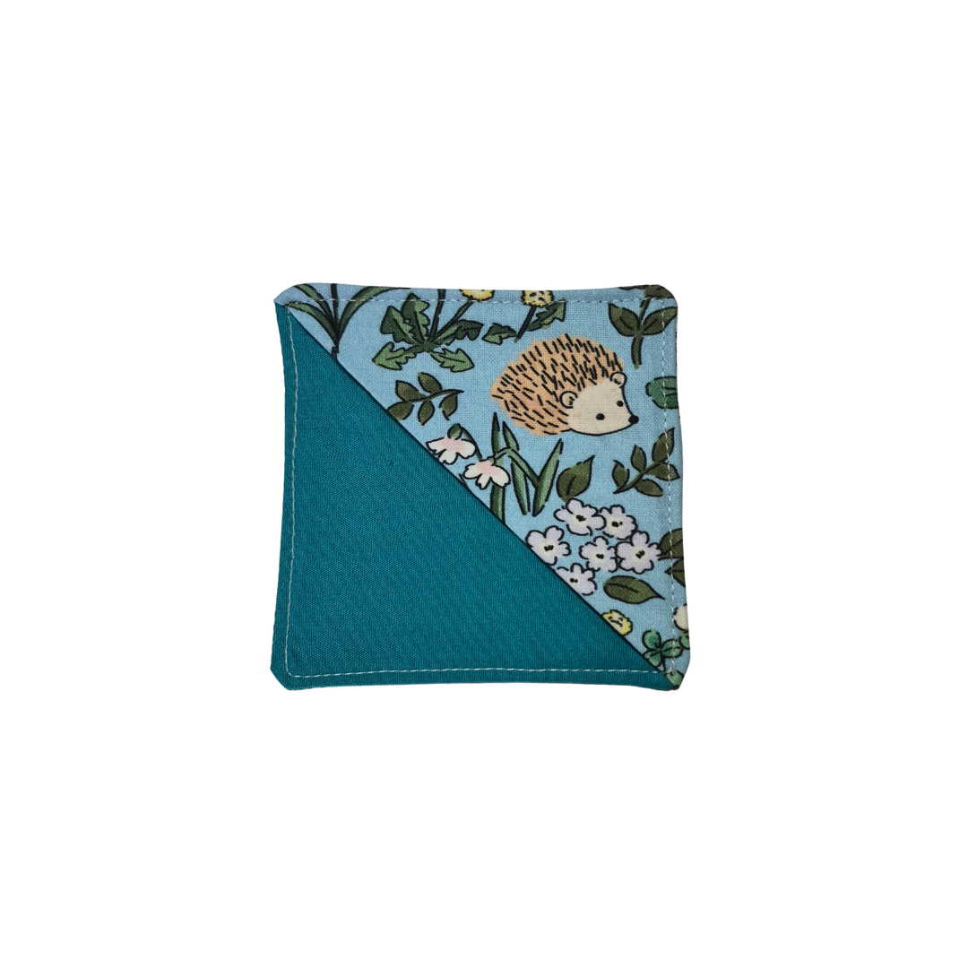 Hedgehog Fabric Corner Bookmark