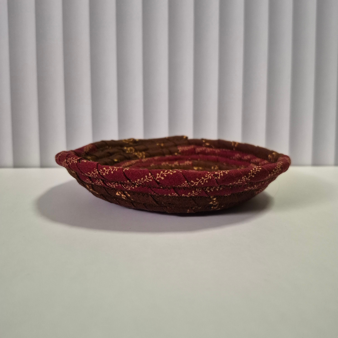 Mahogany & Sepia Trinket Dish