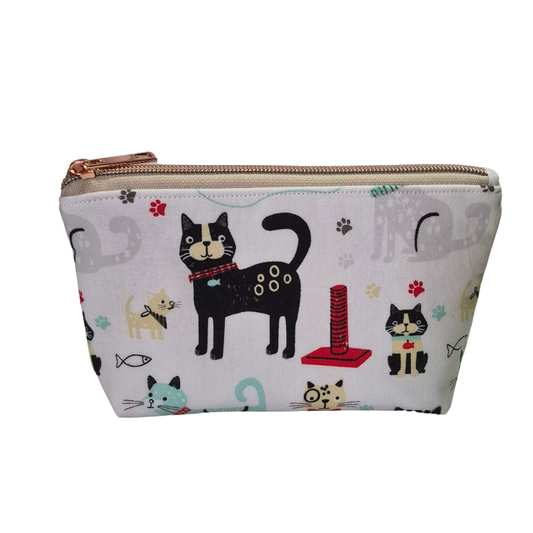Pawsome Cats Gusset Pouch