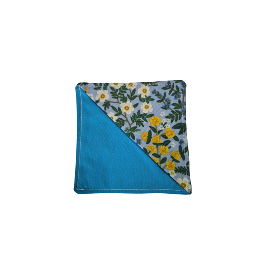 Vivienne Fabric Corner Bookmark - Blue
