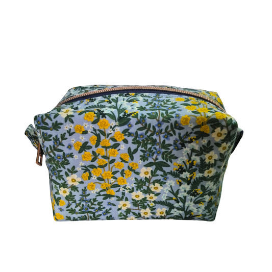Vivienne Everyday Boxy Pouch - Blue